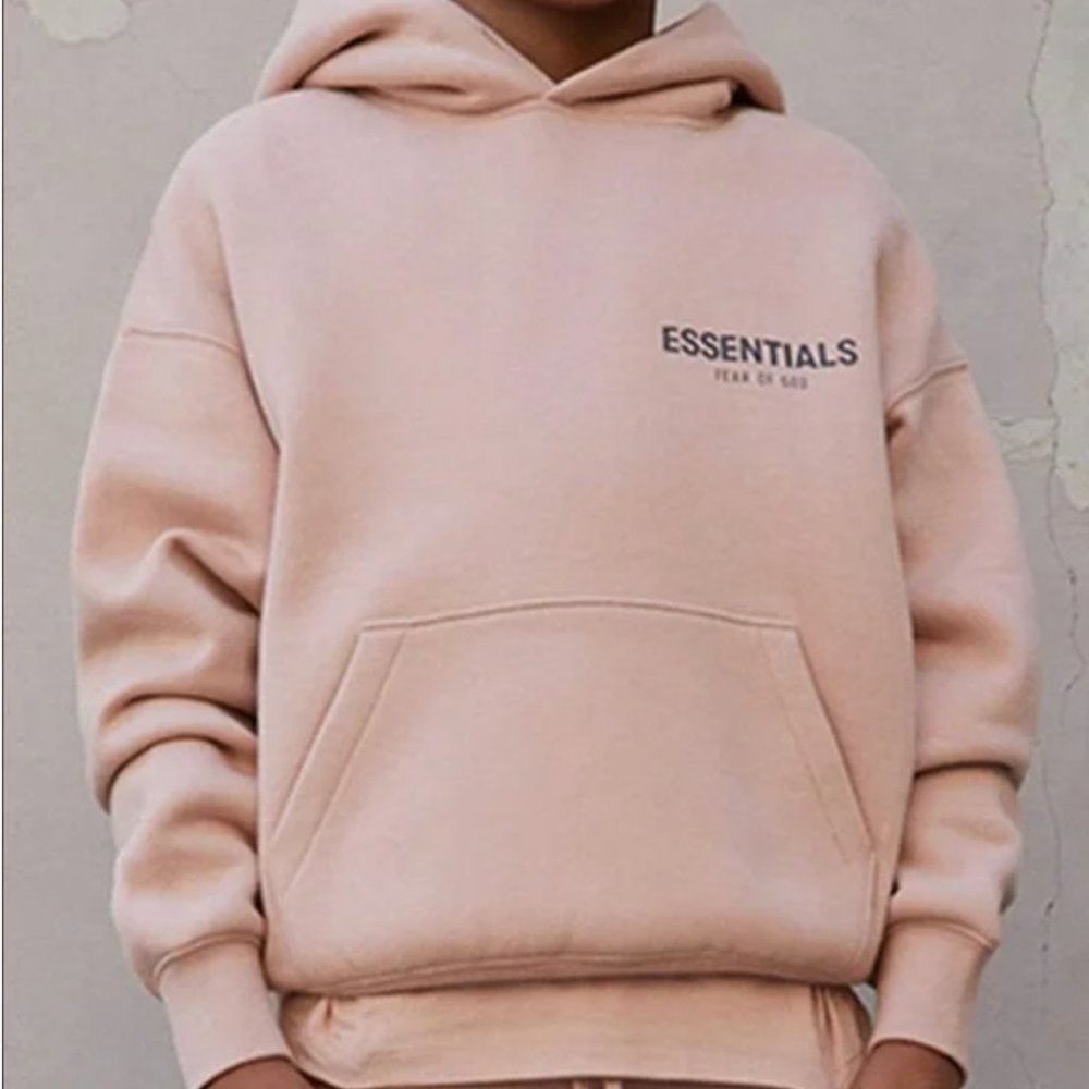 Fear of God Essentials Pullover Hoodie Matte Blush